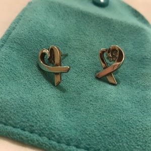 Tiffany & Co. Paloma Picasso Loving Heart Earrings